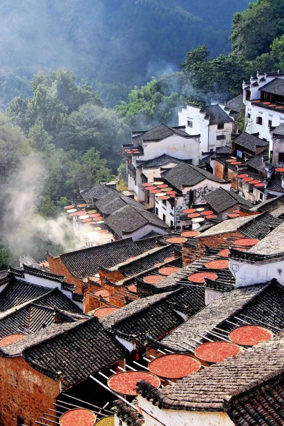 庐山鄱阳湖畔,古装演员演绎江西山水情